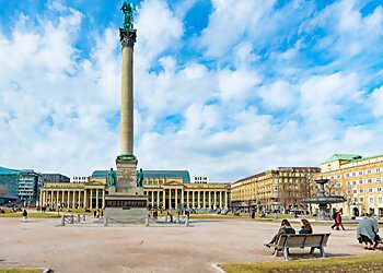 Schlossplatz Stuttgart photo Schlossplatz Stuttgart
